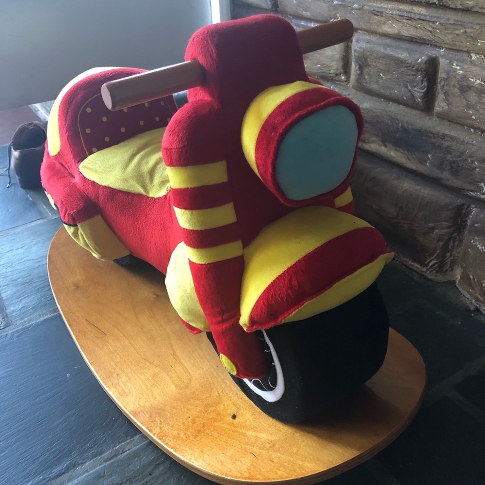 Plush Ride On Motorcycle - Picture 2 of 4